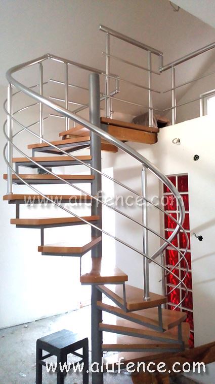 Aluminijumski gelenderi za spiralne stepenice